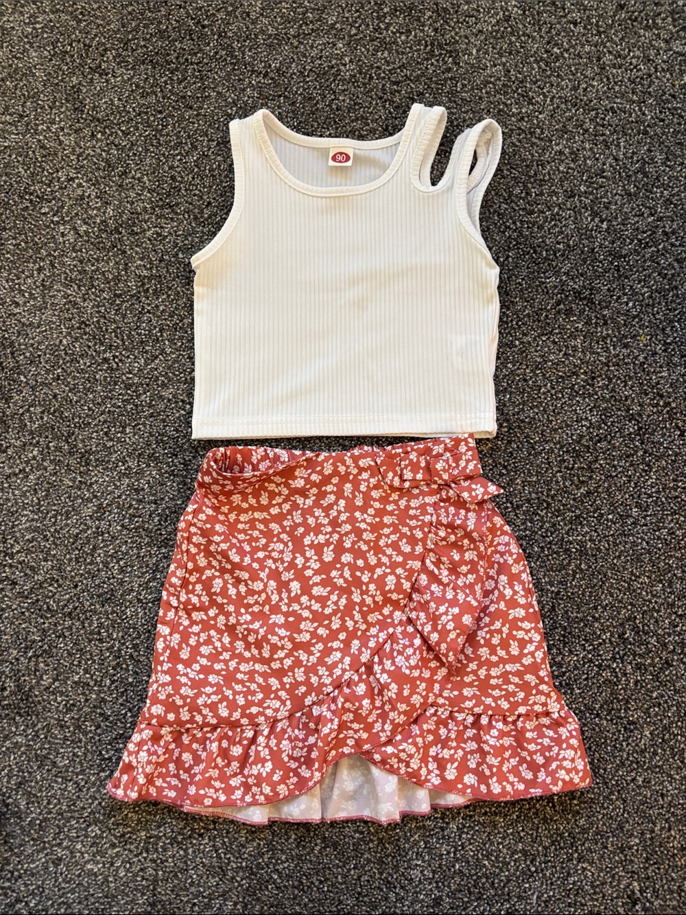 2T Tank Top and Skirt set
